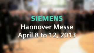 Siemens at Hannover Messe 2013  Intro [upl. by Muirhead]