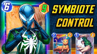 BEST Symbiote Spiderman Control Deck 86 Win Rate  Marvel Snap [upl. by Kutchins]