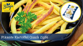 Pikante KartoffelQuarkZipfe  KnödelRezepte  Burgis [upl. by Loren]