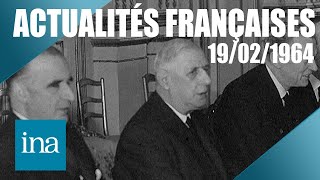 Les Actualités Françaises du 19021964  le rapprochement francoallemand  INA Actu [upl. by Suehtomit]