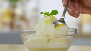 Lemon Sorbet l KitchenAid [upl. by Aninat]