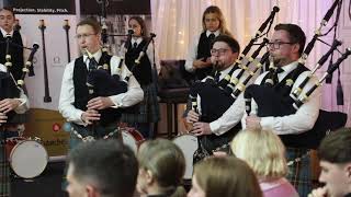 Peoples Ford boghall amp Bathgate Caledonia Pipe Band Part 2  Kids with Cancer Charity Concert 2024 [upl. by Menard]