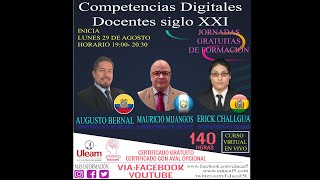 Jornadas Gratuitas de Formación Competencias Digitales Docentes Siglo XXI [upl. by Beach797]