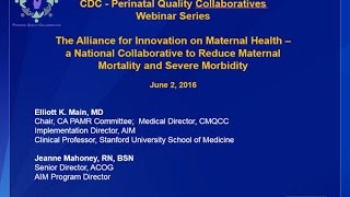 The Alliance for Innovation on Maternal Health [upl. by Boles777]