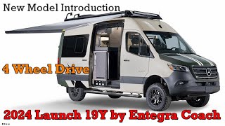 All Wheel Drive Mercedes Motorhome  2024 Launch 19Y by Entegra Coach [upl. by Atiuqrehs]