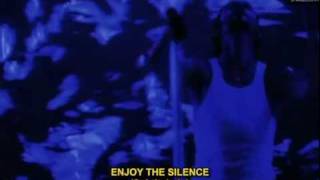 Enjoy The Silence Subtitulado  Devotional Tour 1993 [upl. by Hawley]