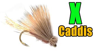 X Caddis Fly Tying  Craig Mathews Fly Pattern [upl. by Ellinger]