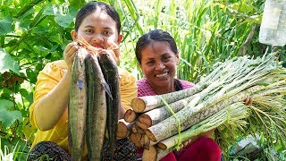 How to Cook Elephant Foot Yam​ Porridge  Delicious Borbor Phe Recipe at Countryside Kitchen Foods [upl. by Nitsoj]