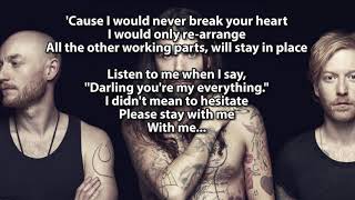 Biffy Clyro  Rearrange Lyrics HD [upl. by Sessylu]