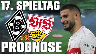 Auch ohne Guirassy zum Erfolg Gladbach – Stuttgart  17 Spieltag 202324  Prognose [upl. by Woodring]