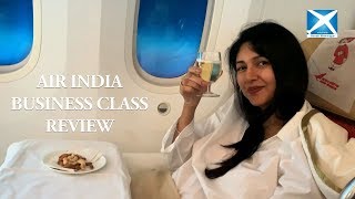 AIR INDIA BUSINESS CLASS REVIEW [upl. by Latrena]