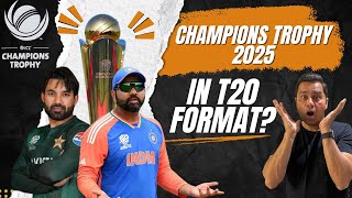 Champions Trophy to be a T20 Tournament  Aakashvani CT2025 [upl. by Eibo]