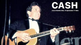 Johnny Cash Live In Wichita Falls TX  September 17 1983 2nd Show [upl. by Kristofer]