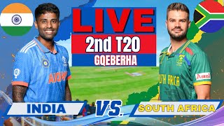 🔴 LIVE India vs South Africa Live  IND vs SA Live Match Today  Live match score amp gameplay [upl. by Zalucki977]