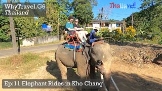 Elephant Rides on Kho Chang [upl. by Bolling]