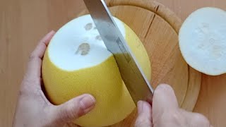 2024 SLSeasy way to peel pomelo [upl. by Felix]