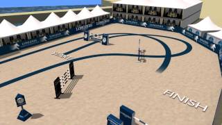 LGCT Monaco 2014  Grand Prix Jumpoff Course [upl. by Valenka]