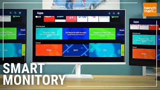 Monitor ze Smart TV Sprawdzamy trzy Smart Monitory Samsung [upl. by Ayerim]