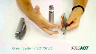 Identifying Conventional and Green System Laryngoscope Blades [upl. by Ollehto]