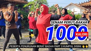 SENAM AEROBIK BAKAR LEMAK 1000 KALORI [upl. by Aimek]