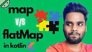 Map vs flatMap in Kotlin  android kotlin [upl. by Yuh858]