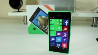 Nokia Lumia 735 unboxing and first impressions [upl. by Lamhaj]