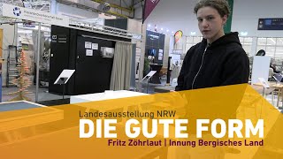 Gesellenstück von Fritz Zöhrlaut – DIE GUTE FORM NRW [upl. by Corine]