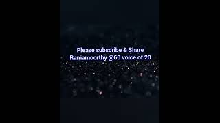 Unnai Solli Kutramillai Karaoke Track for Male Singers by Ramamoorthy 60 voice of 20 [upl. by Ahse]