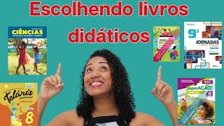 Escolhendo Livros didáticos de CiÊNCIAS PNLD 2024 [upl. by Aivatra]