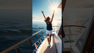 Imagine cruising the ocean on your own luxury yacht LuxuryYacht DreamBig Wealth Manifestation [upl. by Kennedy]