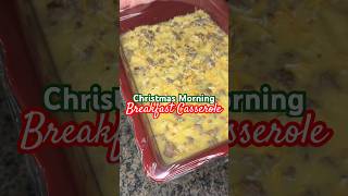 Sausage Egg and Cheese Breakfast Casserole for Christmas Morning recipe breakfast food [upl. by Eniliuqcaj438]