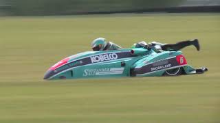 Molson Group British Sidecar Championship 2022 Round 4 Cadwell Revival  Race 2 [upl. by Neit38]