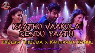 Dheema Dheema x Kannaane Kanne  Remix  Gautham Vijayaraj  Anirudh  Nayanthara  VJS  trending [upl. by Marshall682]