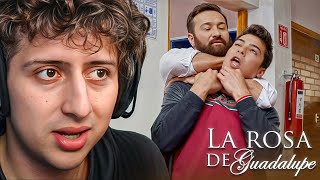 REACCIONANDO A LA PELÍCULA DE LA ROSA DE GUADALUPE 😱 muy turbio [upl. by Ivgnout]