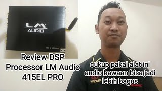 Review DSP Processor LM Audio 415EL PRO [upl. by Keyek]