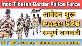 ITBP telecommunication new vacancy 2024  itbp telecommunication itbp telecommunications [upl. by Rasmussen]