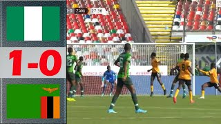 Nigeria vs Zambia Highlights  Africa Cup of Nations U17  AFCONU17 2023  4302023 [upl. by Ferdie427]