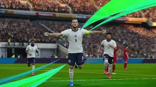 PES 2021 Gameplay  North Macedonia vs England  European Qualifying 2023 [upl. by Dorotea]