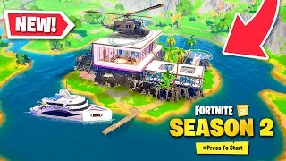 NEW Chapter 2 SEASON 2 MAP in Fortnite BIG CHANGES [upl. by Edora361]