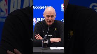 Coach Carlisle on Andrew Nembhards Performance in Game 3 Win Over Knicks  Indiana Pacers [upl. by Younger]