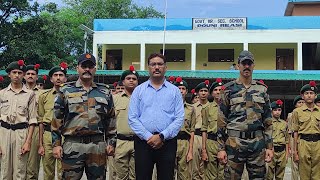 Glimpses of Ncc parade of Ncc cadets of GHSS Pouni🇮🇳🇮🇳🇮🇳 [upl. by Arytahs617]