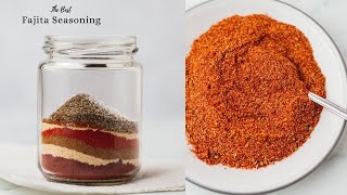 The BEST FAJITA Seasoning Recipe [upl. by Lertnek603]