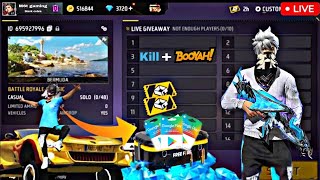 Free Fire LIVE Diamonds Giveaway  Free Fire Live Redeem Code Giveaway  FF LIVE Team code Giveaway [upl. by Ephraim247]