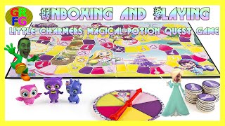 Little Charmers Magical Potion Quest Game Unboxing and Playing [upl. by Mundy17]