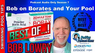 Best of Bob Lowry Borates amp Your Pool Care [upl. by Trant667]