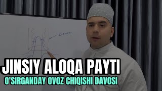 JINSIY ALOQADA O’SIRGANDAY OVOZ CHIQISHI [upl. by Anis131]