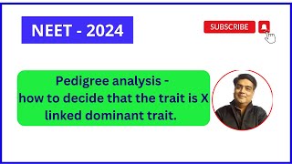 pedigree analysis  X linked dominant and X linked recessive solved examples [upl. by Aidua]