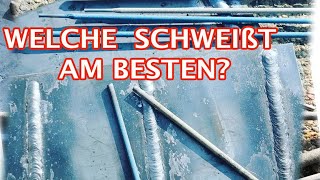 Elektrodenschweißen  Welche schweißt am besten Günstig oder teuer [upl. by Adiela866]