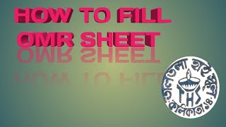 HOW TO FILL OMR SHEET [upl. by Neema]