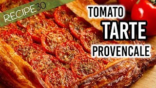 Tomato Tarte Provencale a vegetarian quick meal [upl. by Caruso]